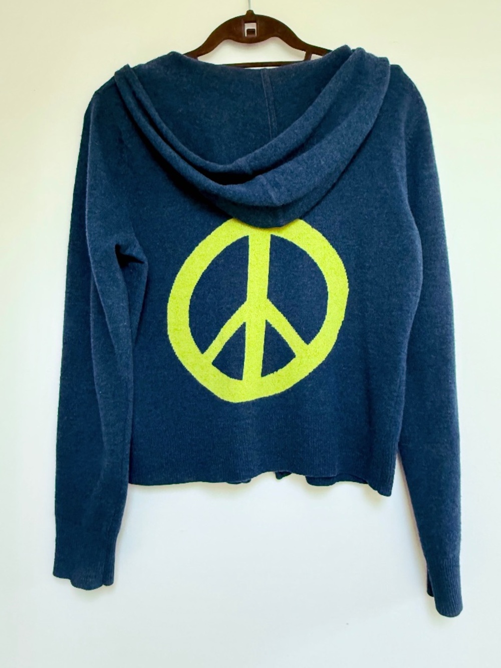 Sundance Lambswool Peace Sign Sweater